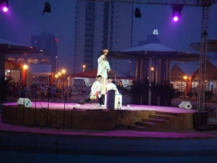 更香茶艺师到奥运接待中心彩排