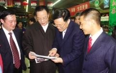 全国人大常委会委员长办公室主任孙伟等领导视