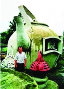 泡茶“巨壶村”(图)